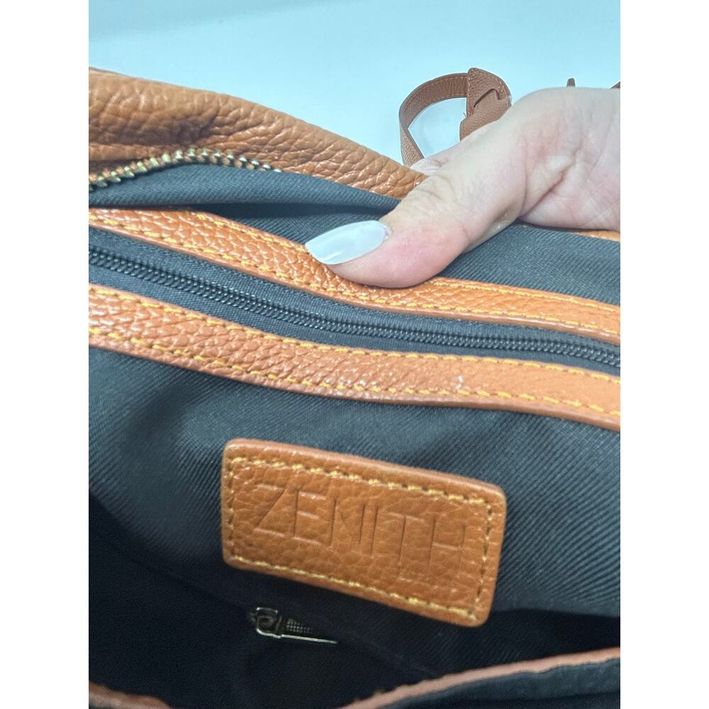 Zenith Leather Backpack - Picture 6 of 10